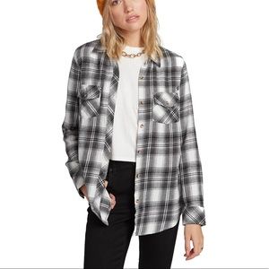 Volcom Getting Rad Women’s Plaid Shirt